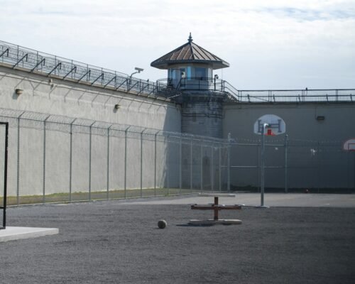 prison backyard